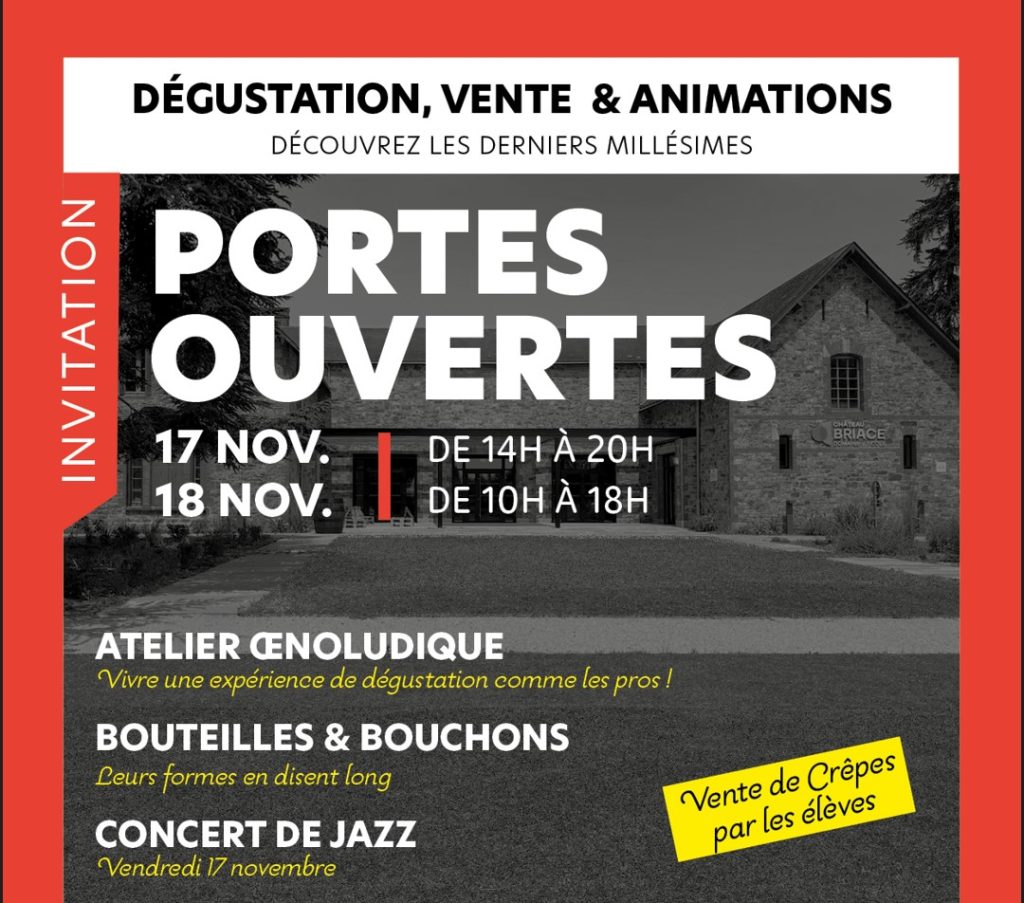 Portes ouvertes du domaine Château Briacé